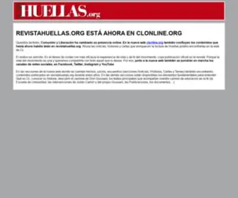 Huellas-CL.com(Página) Screenshot