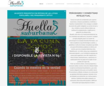 Huellas-Suburbanas.info(Huellas suburbanas) Screenshot