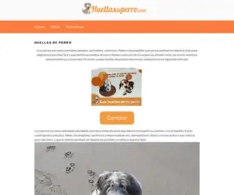 Huellasdeperro.com(▷) Screenshot