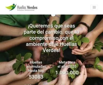 Huellasinnova.com(Huellas Verdes Innova) Screenshot