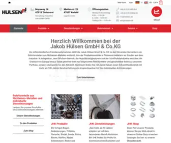 Huelsen.de(Jakob Hülsen GmbH & Co KG) Screenshot