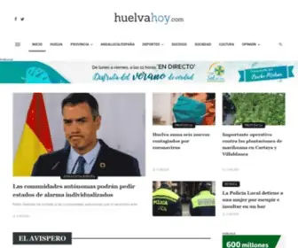 Huelvahoy.com(Inicio) Screenshot