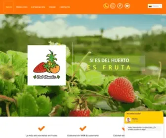 Huertosa.com(Las pulpas congeladas que preparamos en Alimentos del Huerto) Screenshot