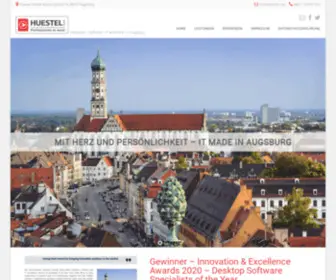 Huestel.de(In Augsburg) Screenshot