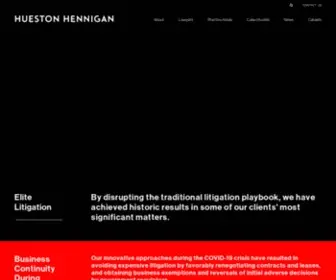 Hueston.com(Hueston Hennigan) Screenshot