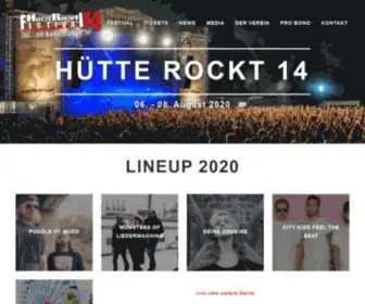 Huette-Rockt.de(Die Hütte Rockt e) Screenshot