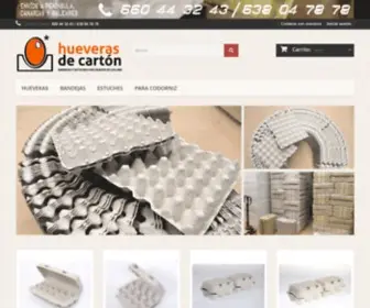 Hueverasdecarton.com(Hueveras de cartón) Screenshot