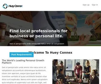 Hueyconnex.com(Huey Connex) Screenshot