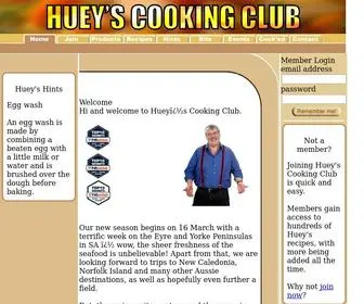 Hueyscookingclub.com(Hueys Cooking Club) Screenshot