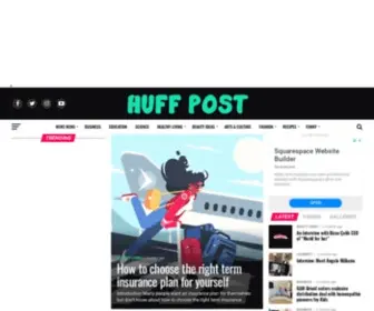 Huffingpost.ga(Huffing Post) Screenshot