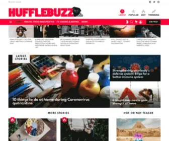 Hufflebuzz.com(Your website for the best original daily content and viral newsfeed) Screenshot