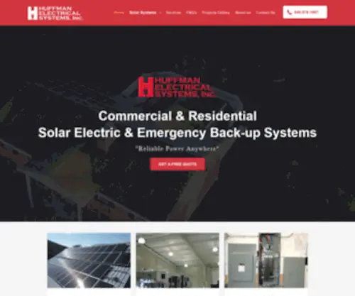 Huffmanelectricalsystems.com(Huffman Electrical Systems) Screenshot