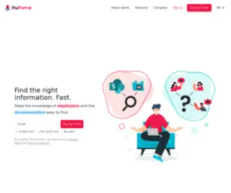Huforce.ai(Knowledge Management in Microsoft Teams) Screenshot