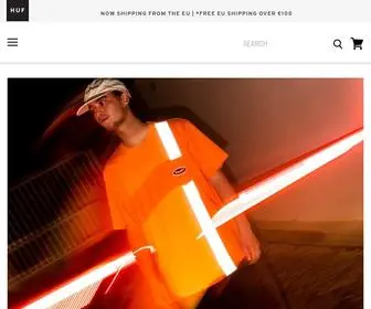 HufWorldwide.eu(Official HUF Worldwide) Screenshot