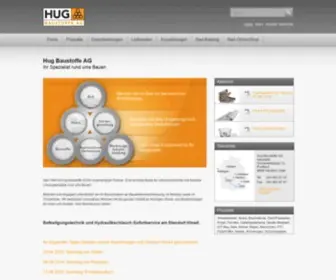 Hug-Baustoffe.ch(Hug Baustoffe AG) Screenshot