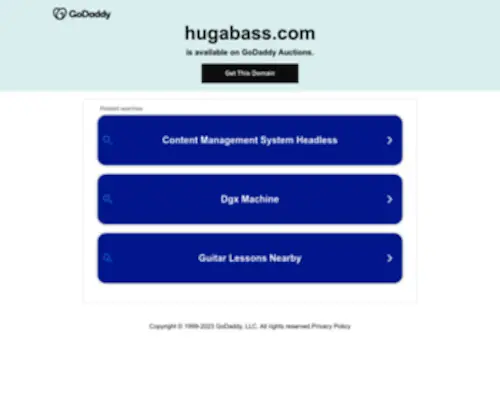 Hugabass.com(Clothing for Men) Screenshot