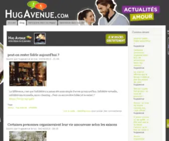 Hugavenue-Actualites-Amour.com(Hugavenue Actualites Amour) Screenshot