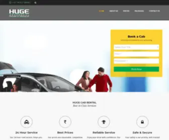 Hugecarrentals.com(Huge Car Rental) Screenshot