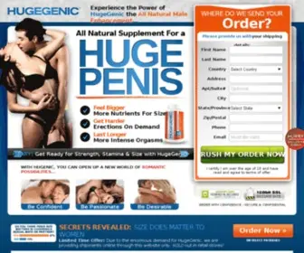 Hugegenic.com(Hugegenic) Screenshot