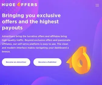 Hugeoffers.com(Huge Offers) Screenshot