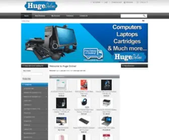 Hugeonline.co.za(Huge Online) Screenshot