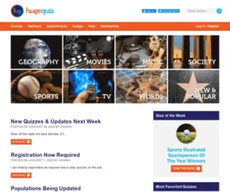 Hugequiz.com(Hugequiz) Screenshot