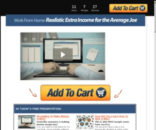 Hugeshortcuts.com("Want to EARN a Residual INCOME from HOME) Screenshot