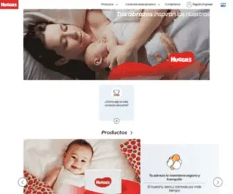 Huggies.com.sv(Huggies®) Screenshot