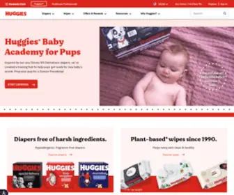 Huggiesbabynetwork.com(Huggies®) Screenshot