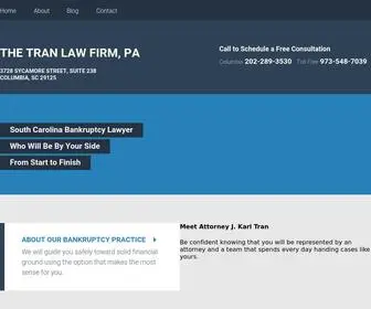 Hugginslawsc.com(Columbia SC Bankruptcy Lawyer) Screenshot