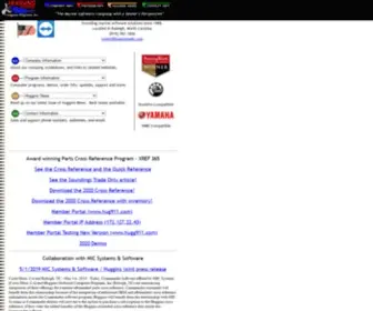 Hugginsweb.com(Huggins Outboard Computer Programs) Screenshot