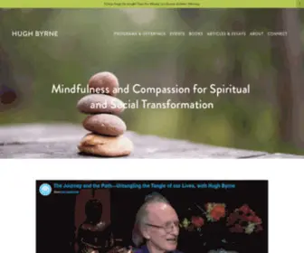 Hugh-BYrne.com(Meditation Teacher & Expert in Habit Change) Screenshot