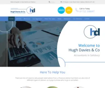 Hugh-Davies.co.uk(Hugh Davies & Co) Screenshot