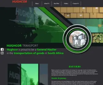 Hughcor.co.za(Hughcor Transport) Screenshot