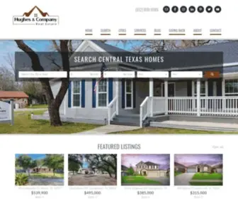 Hughes-AND-Company.com(Hughes & Company Real Estate) Screenshot