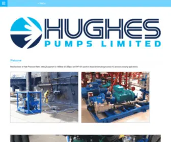 Hughes-Pumps.co.uk(Hughes) Screenshot