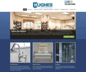 Hugheshuntersville.com(Hughes Kitchen & Bath Collection Trained staff) Screenshot