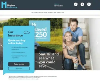 Hughesinsurance.co.uk(Hughes Insurance) Screenshot