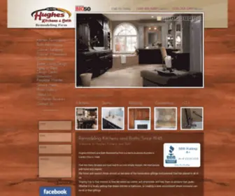 Hugheskitchens.com(Hughes Kitchens & Bath) Screenshot