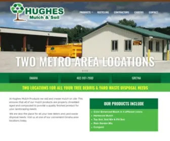 Hughesmulchproducts.com(Trusted Tree Care) Screenshot