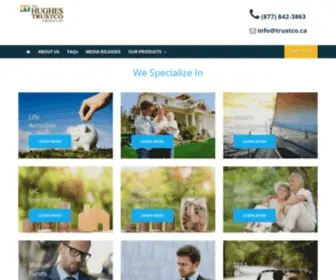 Hughestrustco.com(The Hughes Trustco Group Ltd) Screenshot