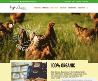 Hughgrierson.co.uk(Hugh Grierson Organic) Screenshot