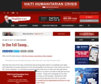 Hughhewitt.com(The Hugh Hewitt Show) Screenshot