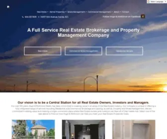 Hughmckinnon.com(Hugh & McKinnon Realty Ltd) Screenshot