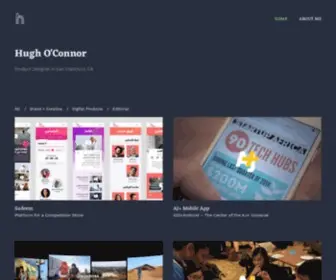 Hughoconnor.com(Hugh O'Connor) Screenshot