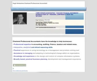 Hughsmilestone.com(Financial Statement preparation) Screenshot