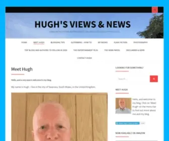 Hughsviewsandnews.com(Meet Hugh W. Roberts) Screenshot