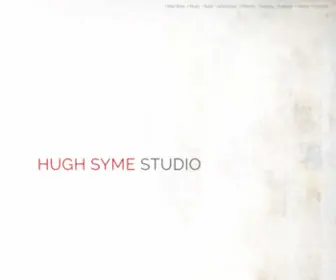 Hughsyme.com(Hugh Syme Studio) Screenshot