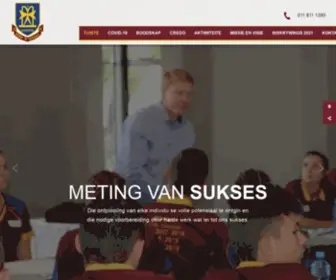 Hugies.co.za(Hoërskool Hugenote) Screenshot