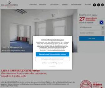 Hug.immo(Immobilien Hannover) Screenshot